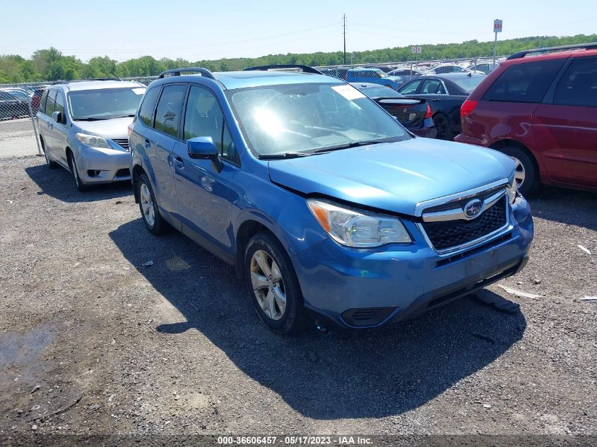 2015 SUBARU FORESTER 2.5I PREMIUM - JF2SJADC0FH496929