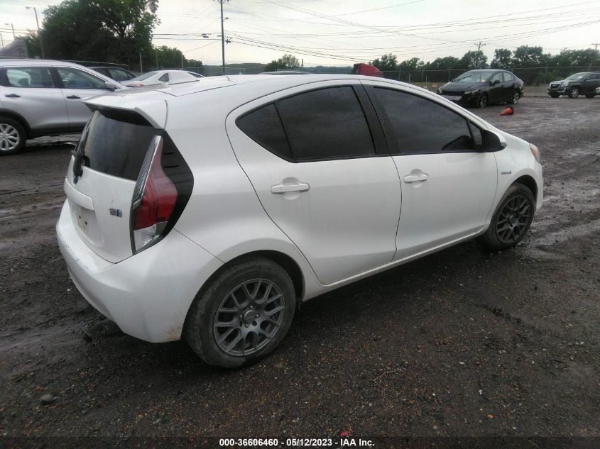 2016 TOYOTA PRIUS C ONE/TWO/THREE/FOUR - JTDKDTB3XG1127218