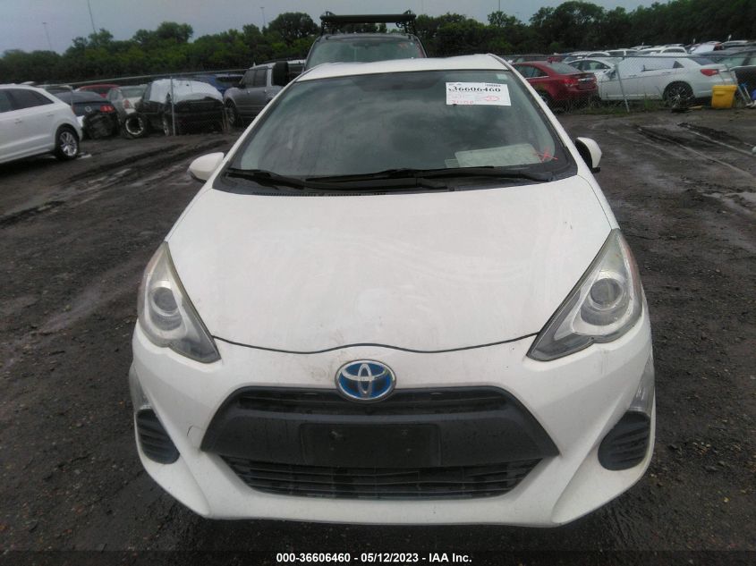2016 TOYOTA PRIUS C ONE/TWO/THREE/FOUR - JTDKDTB3XG1127218