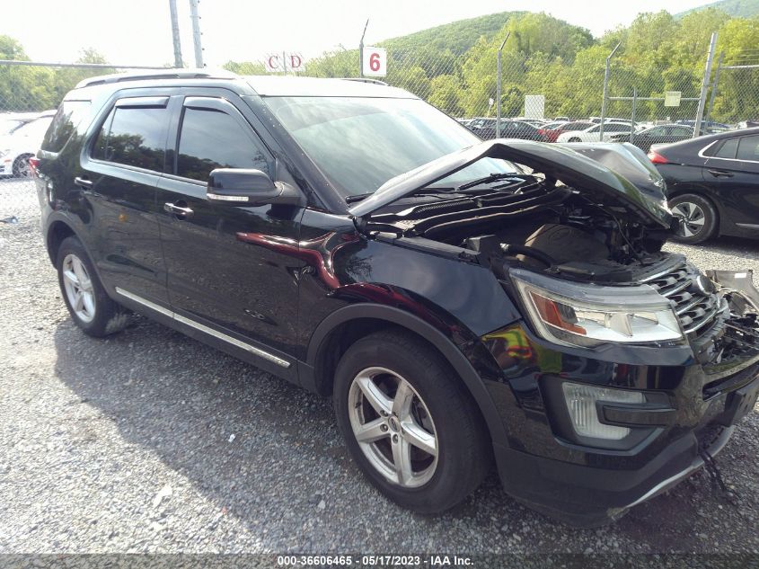 2017 FORD EXPLORER XLT - 1FM5K8D81HGD95268