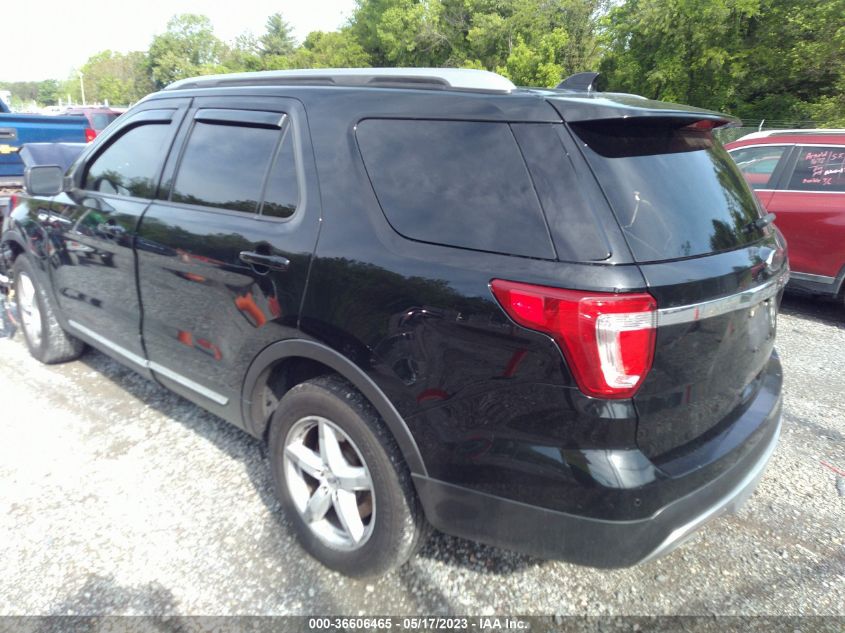 2017 FORD EXPLORER XLT - 1FM5K8D81HGD95268