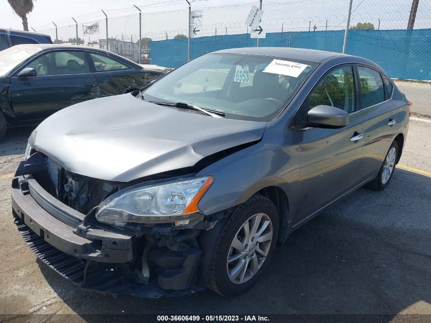 2015 NISSAN SENTRA SV - 3N1AB7AP9FY214621