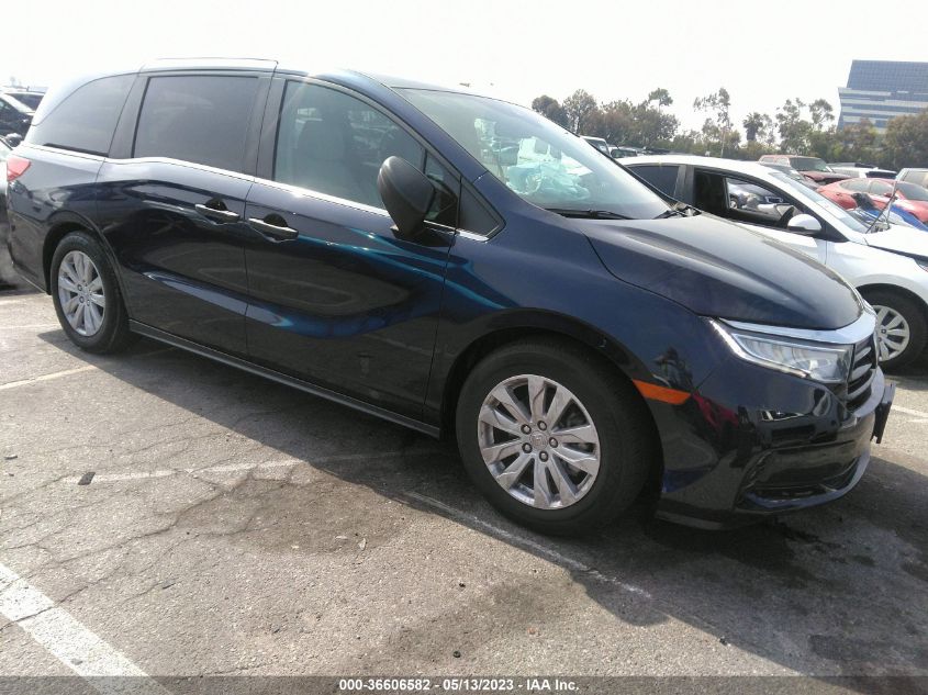 2021 HONDA ODYSSEY LX - 5FNRL6H2XMB029794