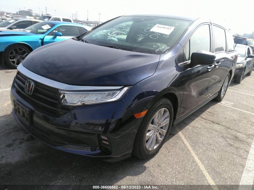 2021 HONDA ODYSSEY LX - 5FNRL6H2XMB029794