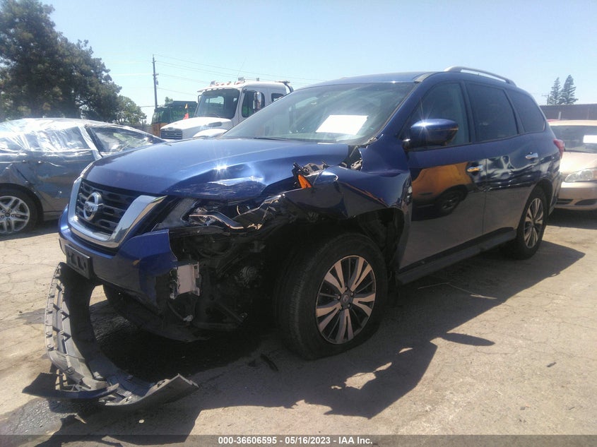 VIN 5N1DR2MM5HC609851 2017 NISSAN PATHFINDER SL