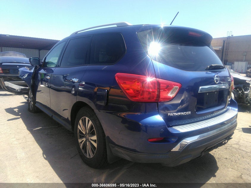VIN 5N1DR2MM5HC609851 2017 NISSAN PATHFINDER SL