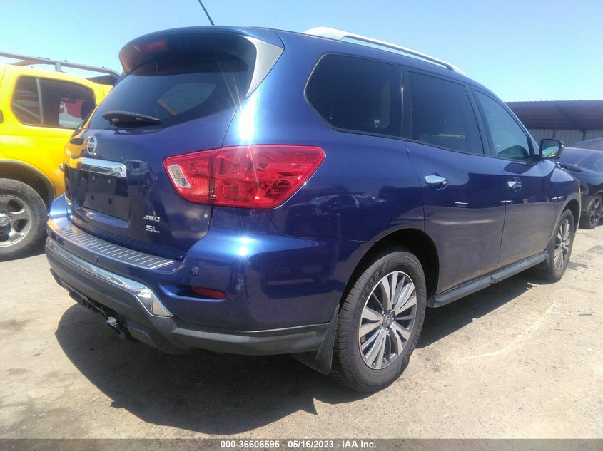 VIN 5N1DR2MM5HC609851 2017 NISSAN PATHFINDER SL