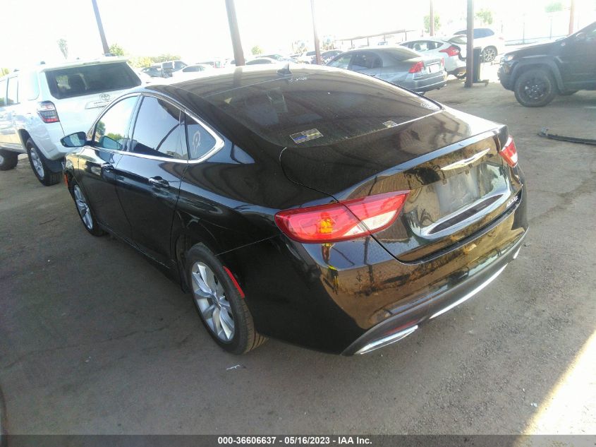 2015 CHRYSLER 200 C - 1C3CCCCG5FN510312