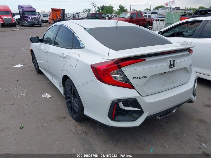 2020 HONDA CIVIC SI SEDAN - 2HGFC1E56LH709402