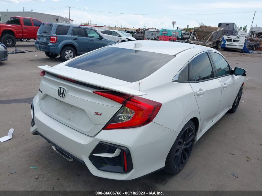 2020 HONDA CIVIC SI SEDAN - 2HGFC1E56LH709402