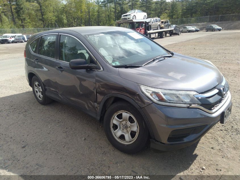 2016 HONDA CR-V LX - 5J6RM4H3XGL013441