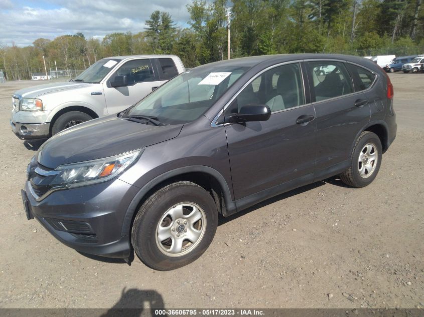 2016 HONDA CR-V LX - 5J6RM4H3XGL013441