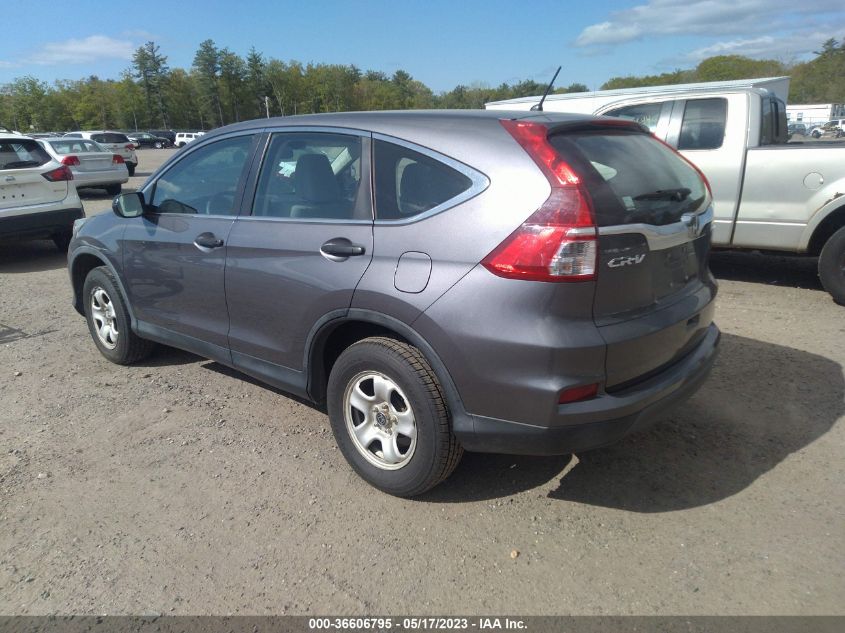 2016 HONDA CR-V LX - 5J6RM4H3XGL013441