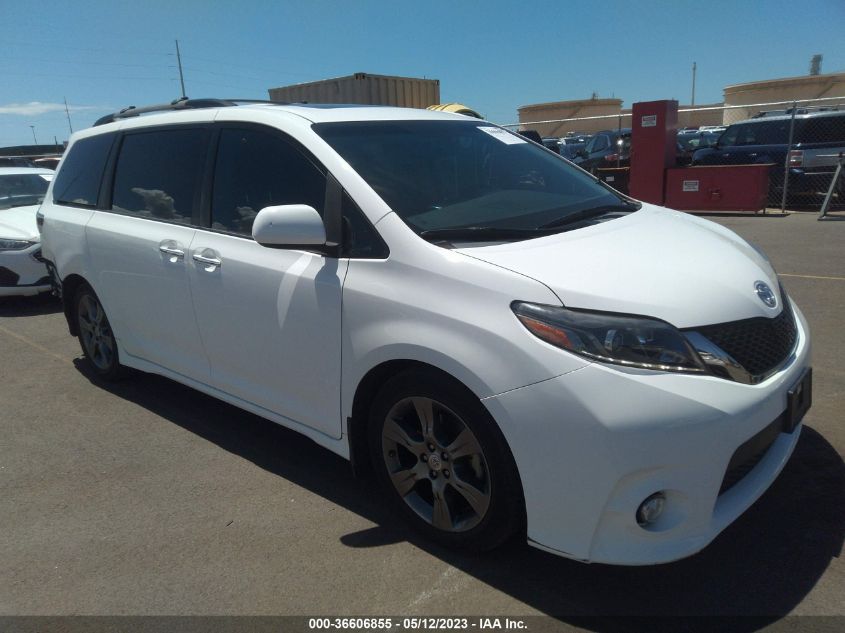 2016 TOYOTA SIENNA SE - 5TDXK3DC9GS722024