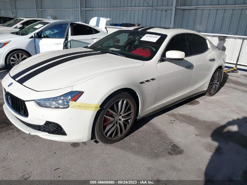2014 MASERATI GHIBLI S Q4 ZAM57RTA1E1126150