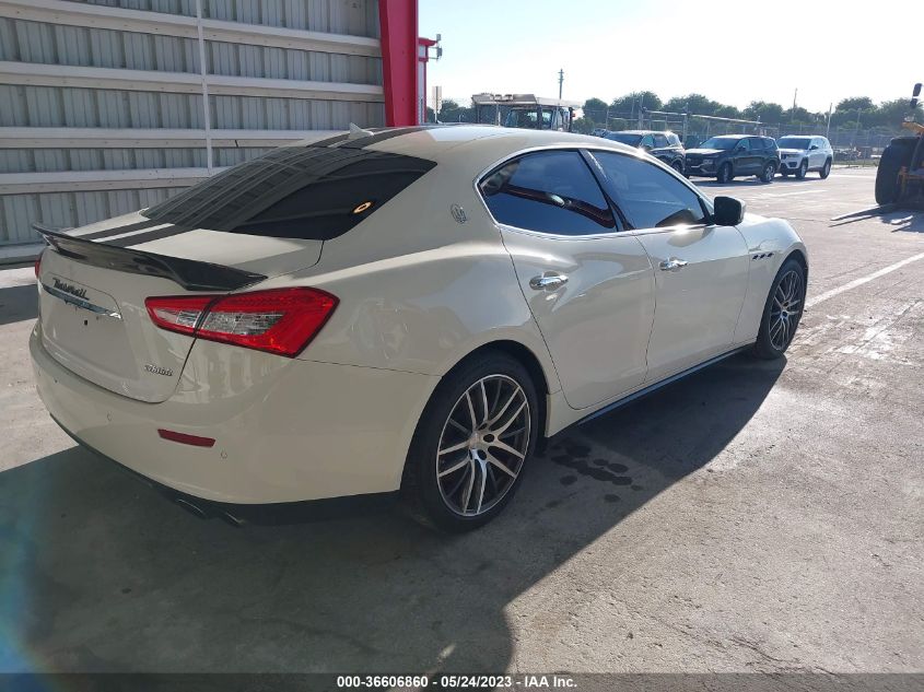 2014 MASERATI GHIBLI S Q4 ZAM57RTA1E1126150