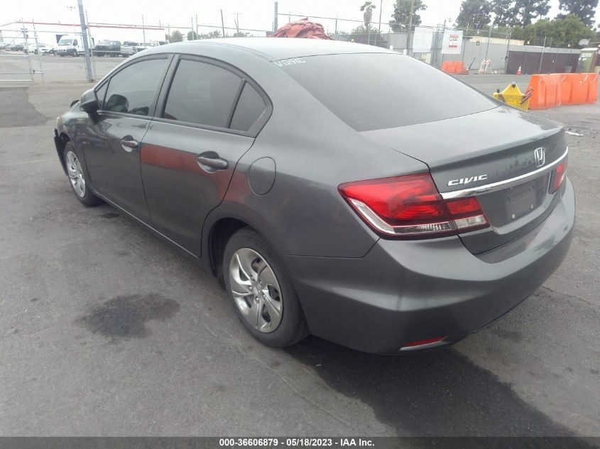 2013 HONDA CIVIC SDN LX - 19XFB2F55DE255498
