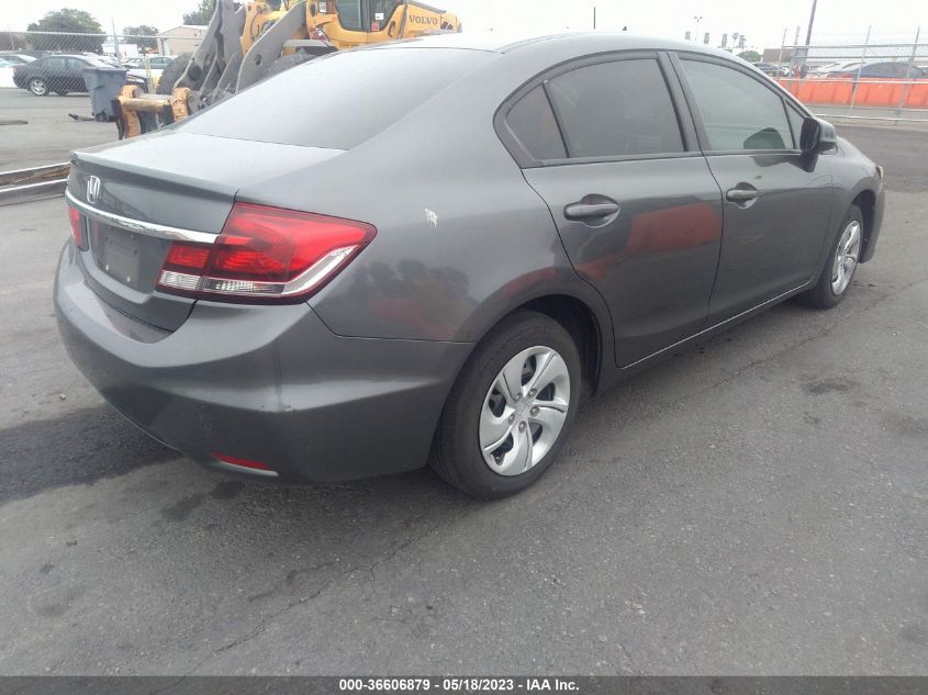 2013 HONDA CIVIC SDN LX - 19XFB2F55DE255498