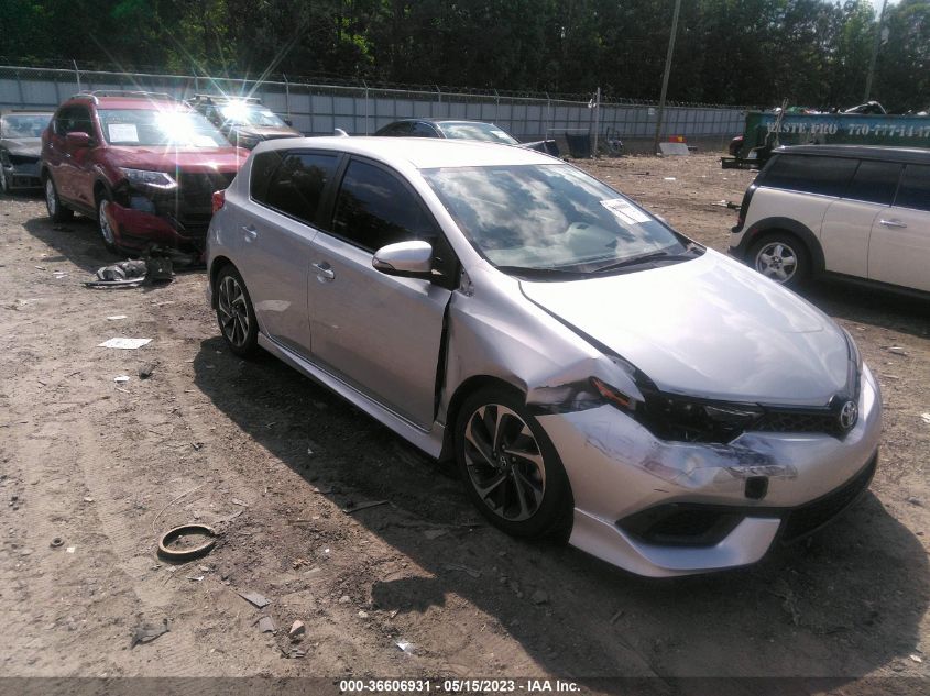 2017 TOYOTA COROLLA IM - JTNKARJE0HJ530443