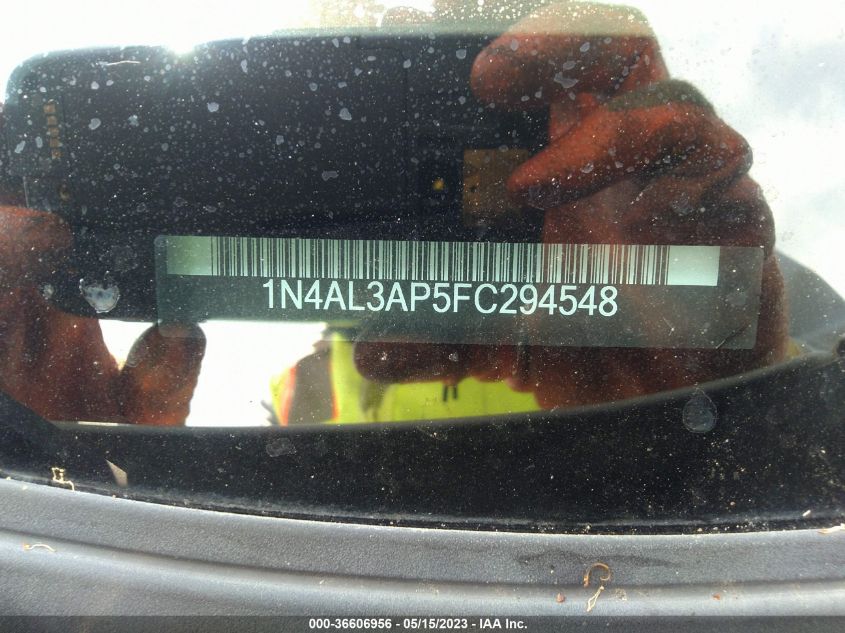 2015 NISSAN ALTIMA 2.5 S - 1N4AL3AP5FC294548