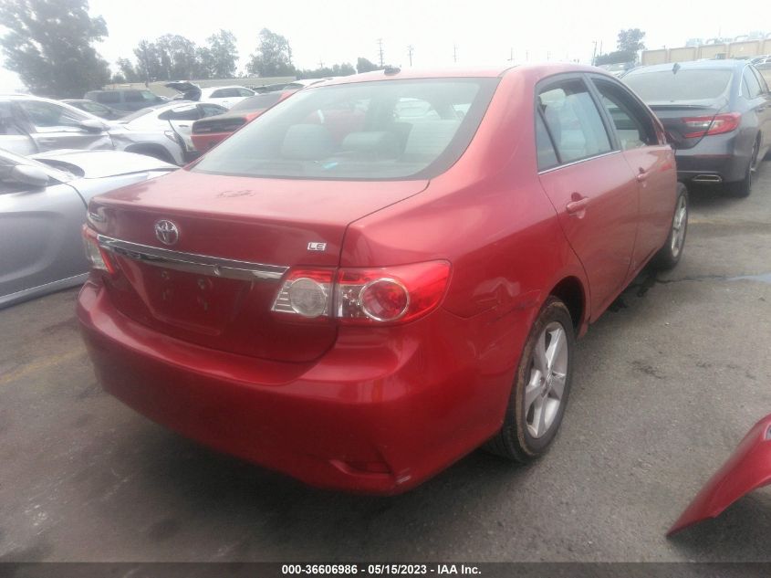 2013 TOYOTA COROLLA L/LE/S - 5YFBU4EE7DP103209