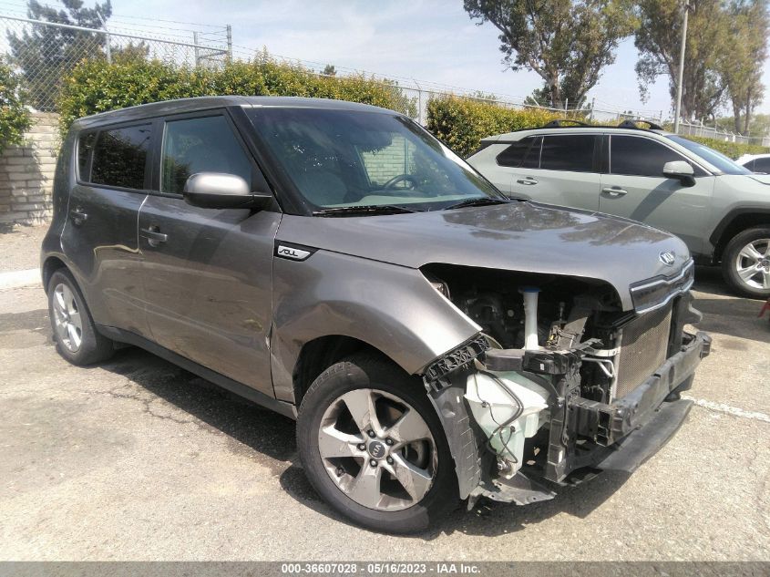 2018 KIA SOUL BASE - KNDJN2A26J7607353