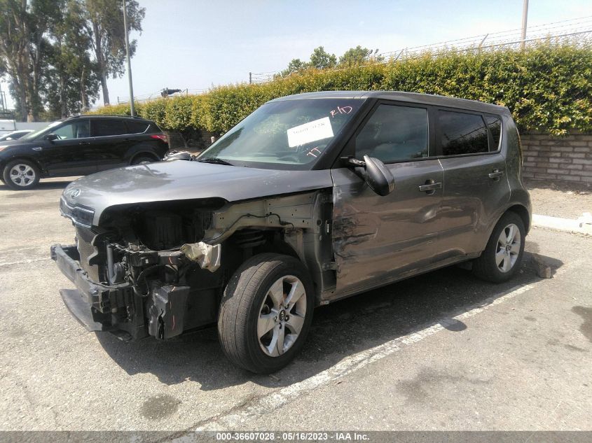 2018 KIA SOUL BASE - KNDJN2A26J7607353