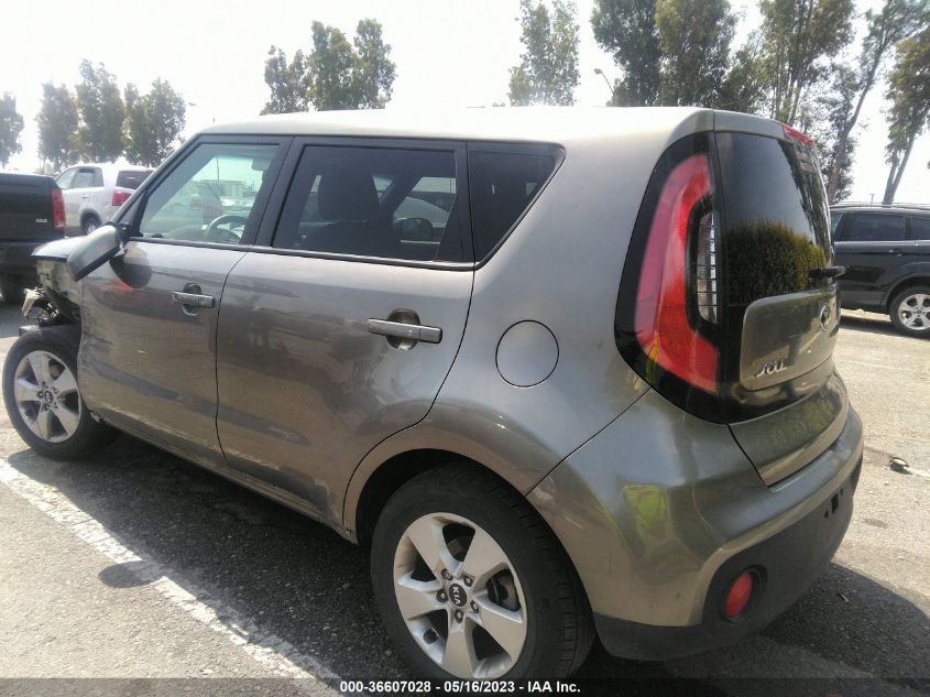 2018 KIA SOUL BASE - KNDJN2A26J7607353