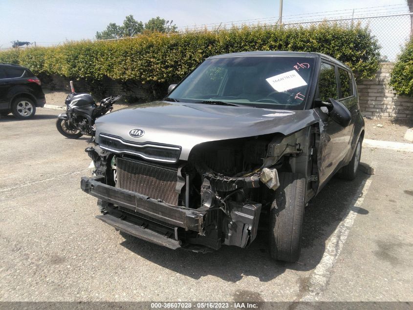 2018 KIA SOUL BASE - KNDJN2A26J7607353