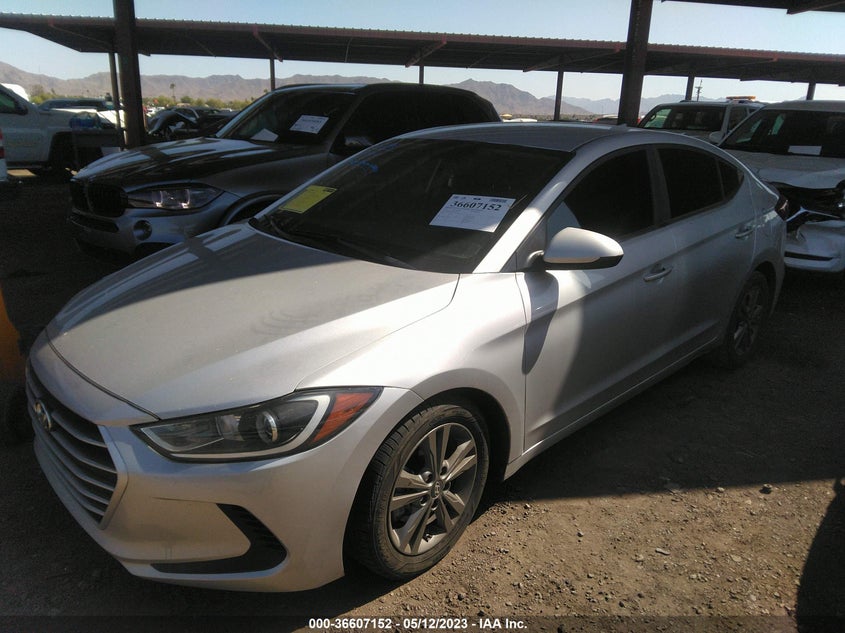 VIN 5NPD84LF1JH297205 2018 HYUNDAI ELANTRA SEL