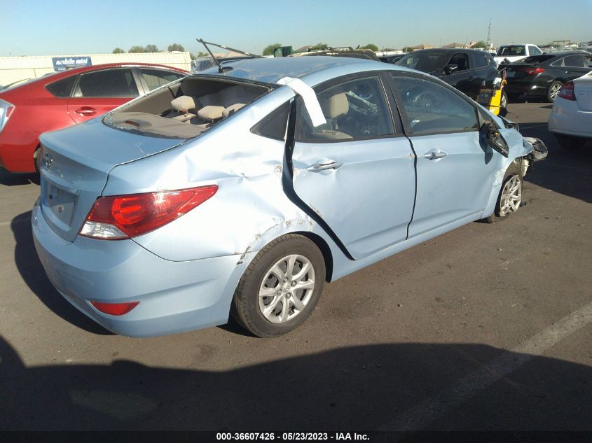2014 HYUNDAI ACCENT GLS - KMHCT4AE5EU684481