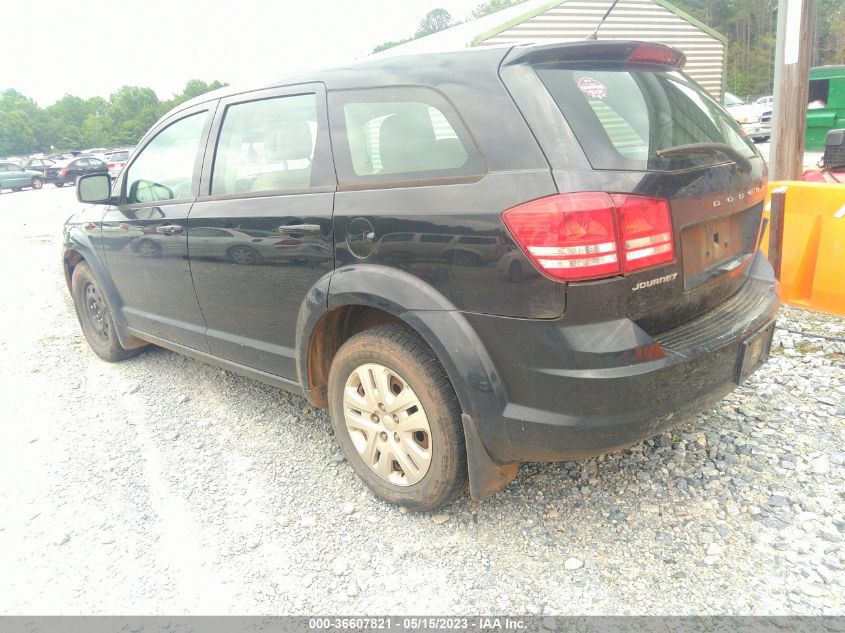 2013 DODGE JOURNEY AMERICAN VALUE PKG - 3C4PDCAB9DT723830