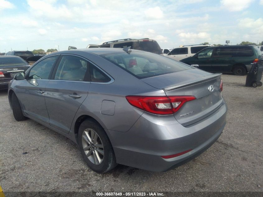 2016 HYUNDAI SONATA 2.4L SE - 5NPE24AF4GH351761