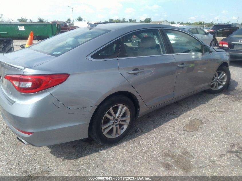 2016 HYUNDAI SONATA 2.4L SE - 5NPE24AF4GH351761