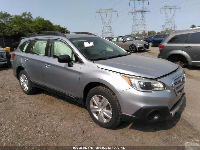 2015 SUBARU OUTBACK 2.5I - 4S4BSAAC7F3215573
