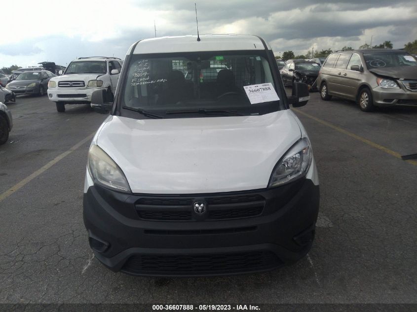 2017 RAM PROMASTER CITY CARGO VAN TRADESMAN - ZFBERFAB5H6G53680