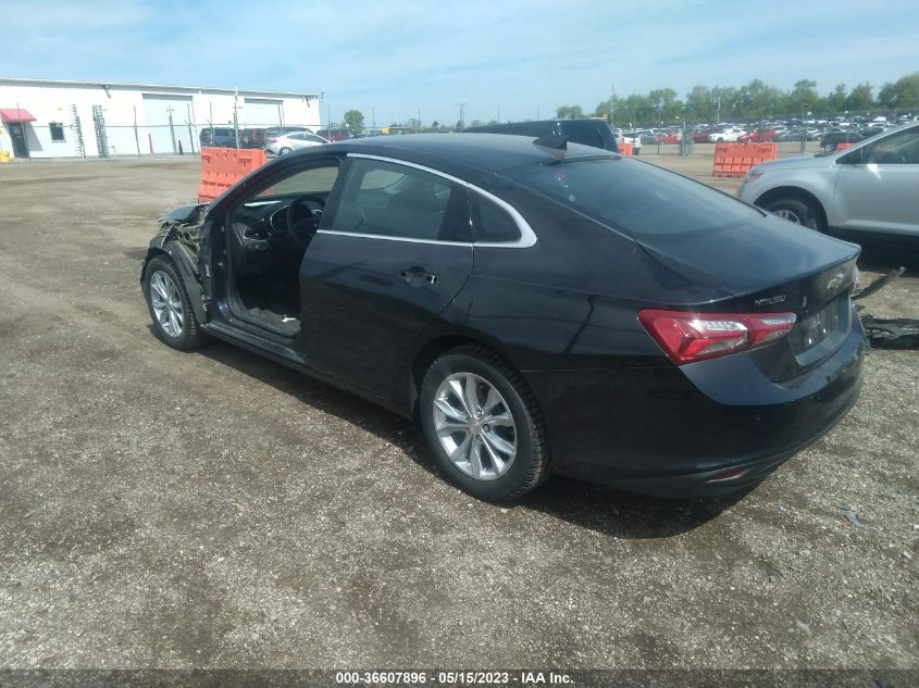2022 CHEVROLET MALIBU LT - 1G1ZD5ST3NF107721