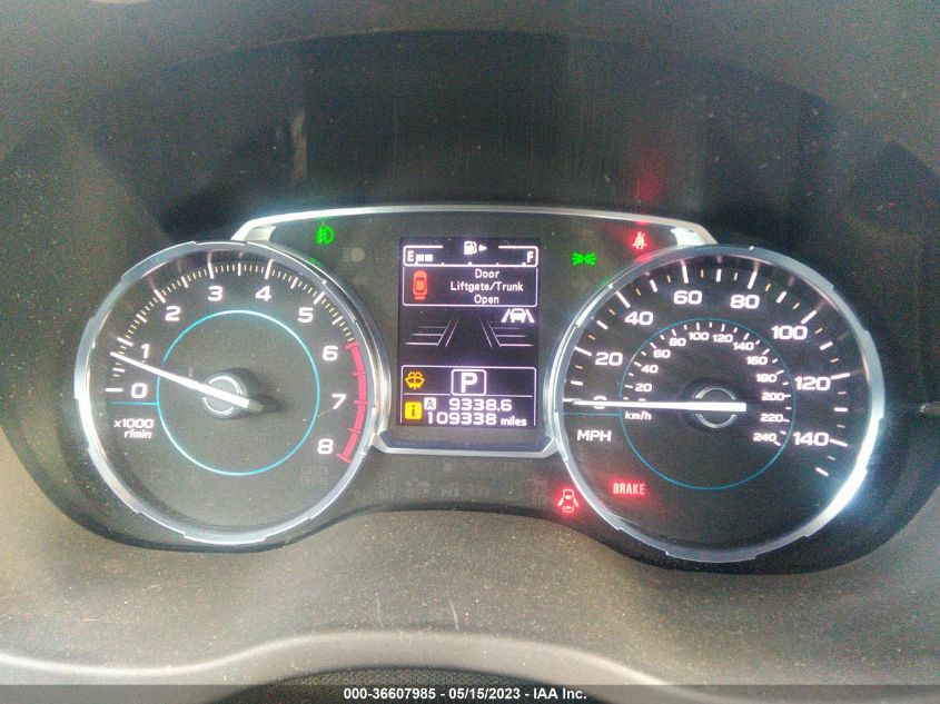 2018 SUBARU FORESTER TOURING - JF2SJAWCXJH520143