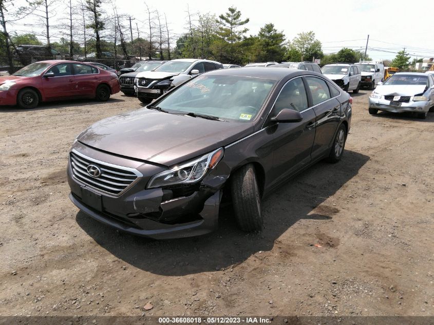 2016 HYUNDAI SONATA 2.4L SE - 5NPE24AF9GH347334