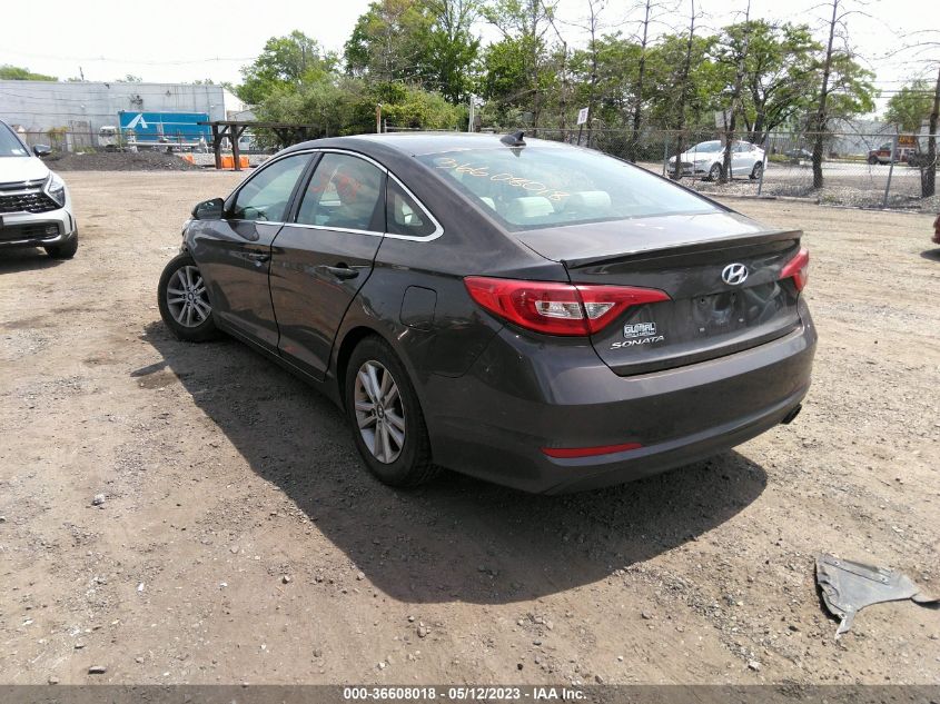 2016 HYUNDAI SONATA 2.4L SE - 5NPE24AF9GH347334