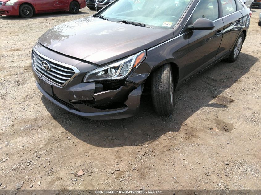 2016 HYUNDAI SONATA 2.4L SE - 5NPE24AF9GH347334