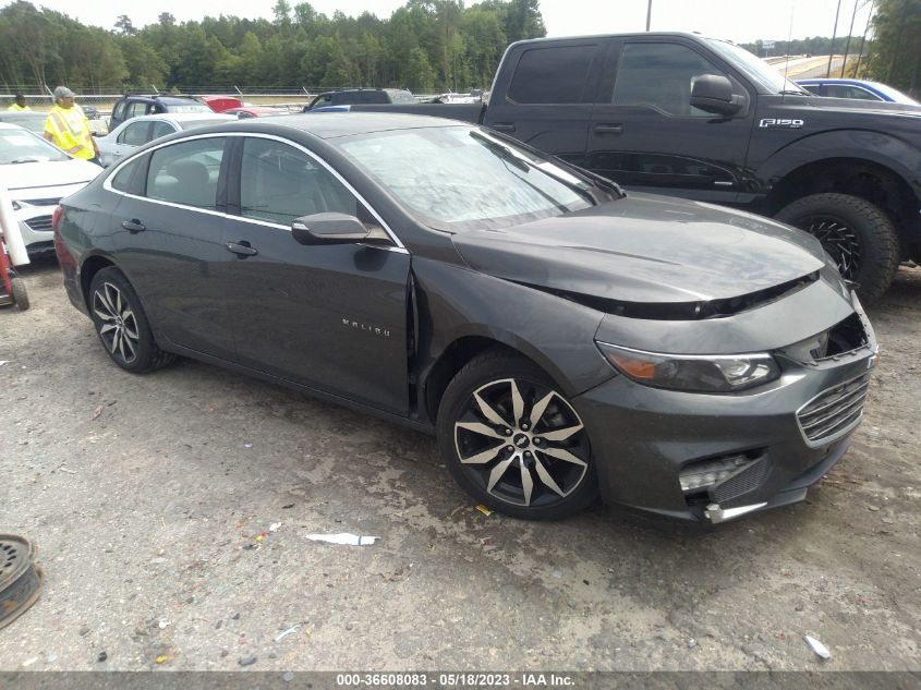 2016 CHEVROLET MALIBU LT - 1G1ZF5SX6GF284196