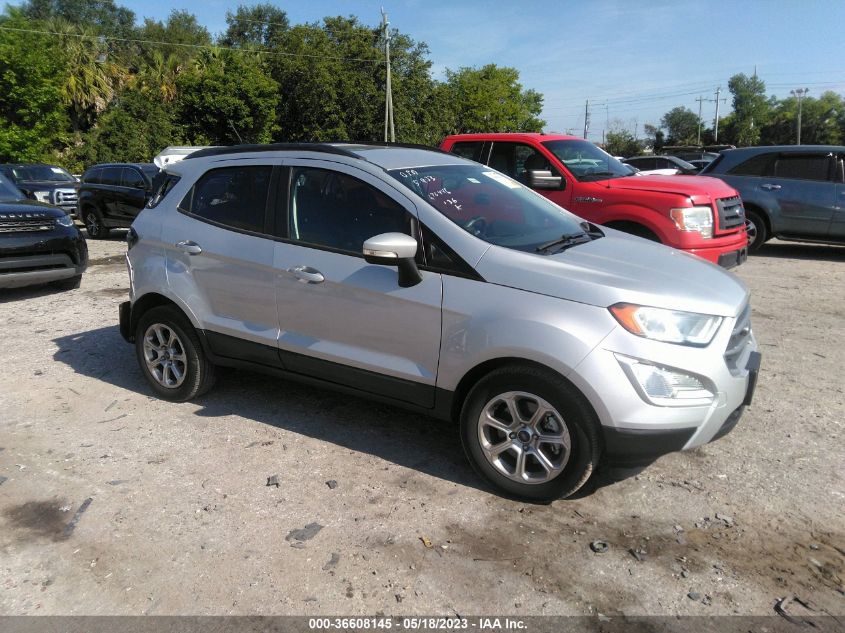 2018 FORD ECOSPORT SE - MAJ3P1TE7JC242540