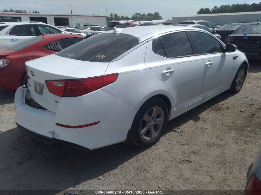 2015 KIA OPTIMA LX - 5XXGM4A72FG385980