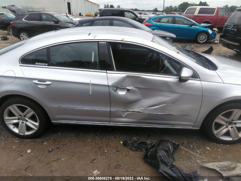 2013 VOLKSWAGEN CC SPORT - WVWAP7AN8DE558660