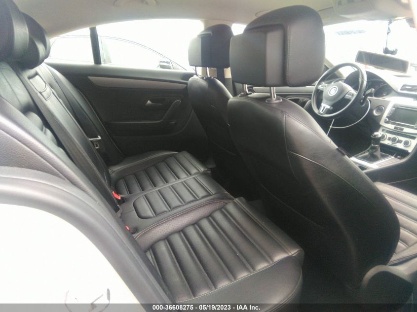2013 VOLKSWAGEN CC SPORT - WVWAP7AN8DE558660
