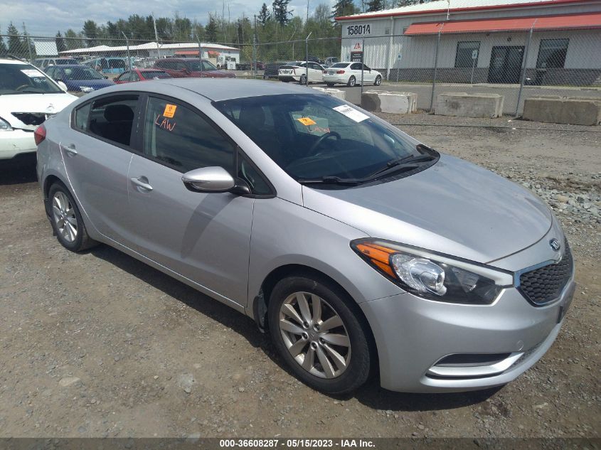 2015 KIA FORTE LX - KNAFX4A65F5414626