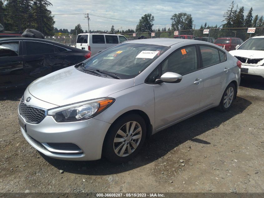 2015 KIA FORTE LX - KNAFX4A65F5414626