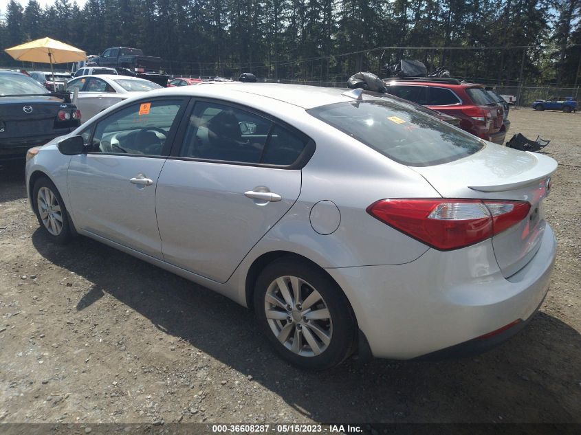 2015 KIA FORTE LX - KNAFX4A65F5414626