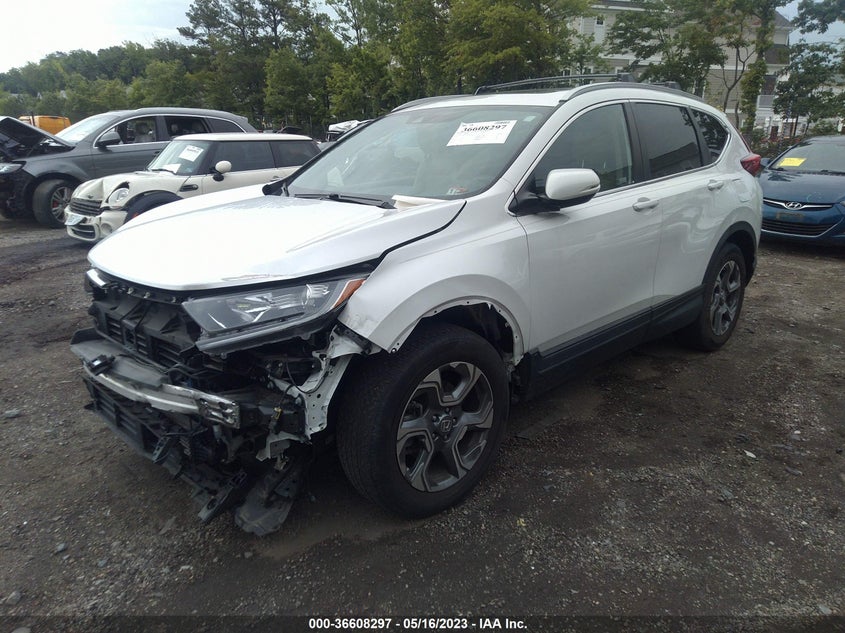 VIN 5J6RW1H87KA024261 2019 HONDA CR-V EX-L
